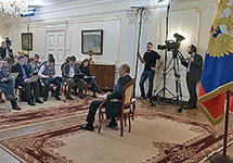 Vladimir Putin answered journalists’ questions on the situation in Ukraine