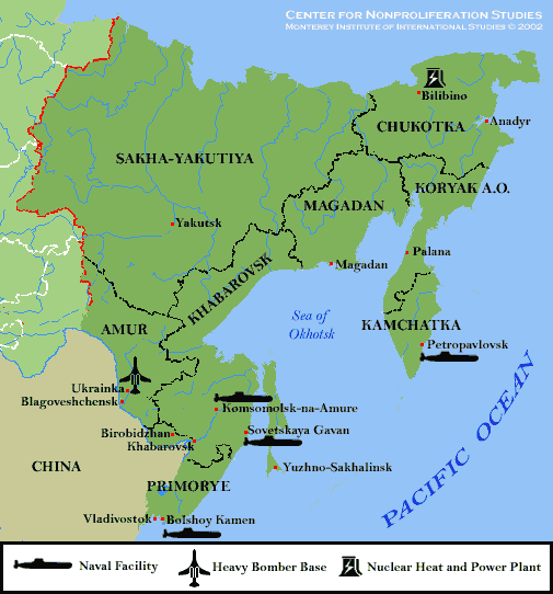 Nuclear Regionalism In The Russian Far East James Martin Center For