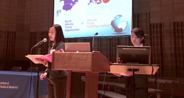 Kwassui High School students from Nagasaki gave their presentation titled - “IT’S NEVER SECURE - the myth of nuclear safety”