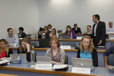A lecture during the 2017 CNS/LLNL joint course on nuclear safeguards
